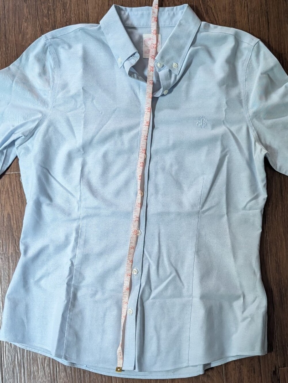 Stretch Non-Iron Oxford Button-Down Womens Size 8 - Picture 10 of 10